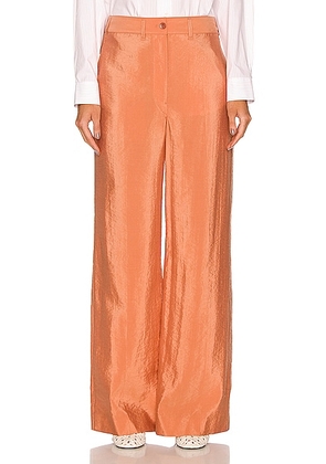 Lemaire Soft Loose Pant in Coral - Coral. Size 40 (also in ).