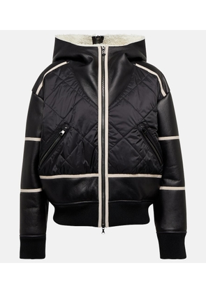 Bogner Lomi shearling-lined leather jacket