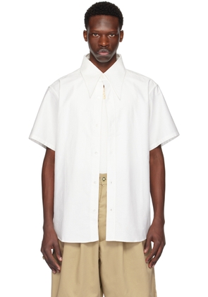 WILLY CHAVARRIA White Point Collar Shirt