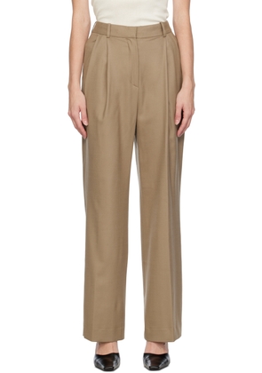 Loulou Studio Taupe Solo Trousers