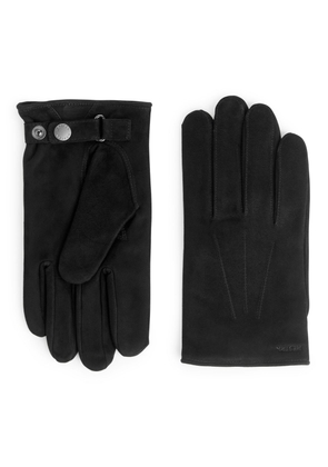 Hestra Robert Suede Gloves - Black
