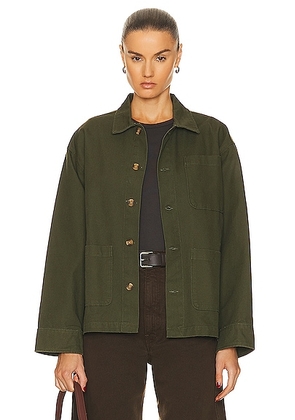 Museum of Peace and Quiet Chore Coat in Olive - Olive. Size XS (also in ).