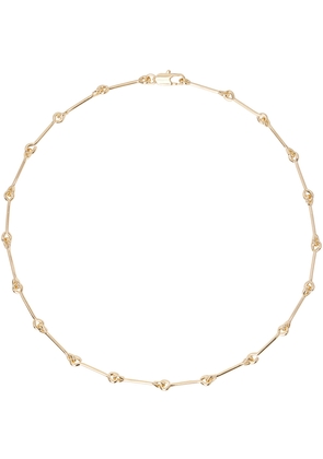 Laura Lombardi Gold Treccia Necklace