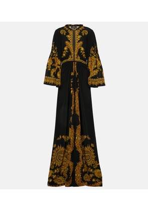 Etro Paisley silk gown