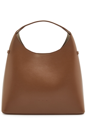 Aesther Ekme Mini Sac Leather top Handle bag - Tan