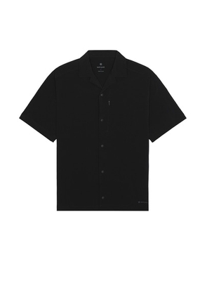 Snow Peak Breathable Quick Dry Shirt in Black - Black. Size L (also in M, S, XL/1X).