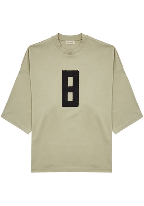 Fear OF God 8 Milano Embroidered Jersey T-shirt - Grey