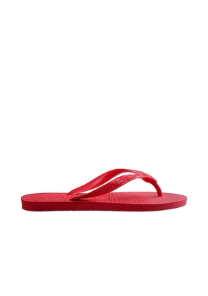 Havaianas Top Sandal in Red. Size 37/38, 39/40, 41/42.