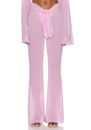 Bananhot Tommy Pants in Pink. Size M, S, XL, XS.