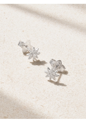 David Yurman - Starburst 18-karat White Gold Diamond Earrings - One size
