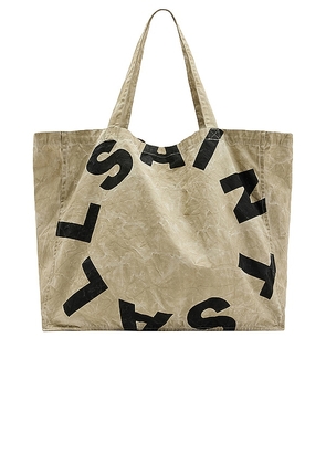 ALLSAINTS Large Tierra Totebag in Taupe.