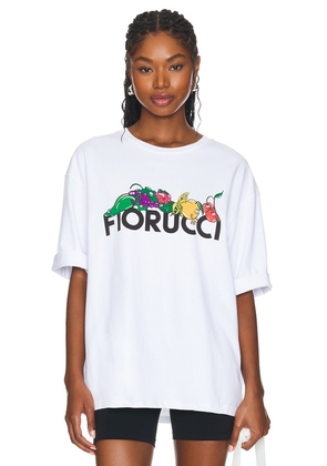 FIORUCCI T-shirt in White. Size M, S, XL, XS.