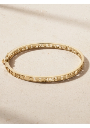 Sydney Evan - Open Icon 14-karat Gold Bracelet - One size