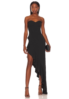 Katie May Esmeralda Gown in Black. Size XL.