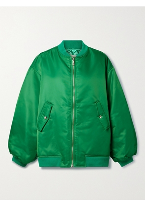 The Frankie Shop - Astra Shell Bomber Jacket - Green - XXXS/XXS