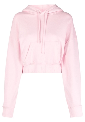 IRO Jopa logo-print cotton hoodie - Pink