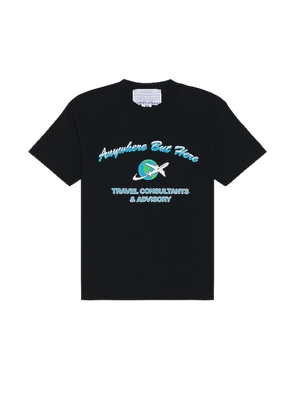 Jungles Anywhere But Here Tee in Black. Size L, S, XL/1X.