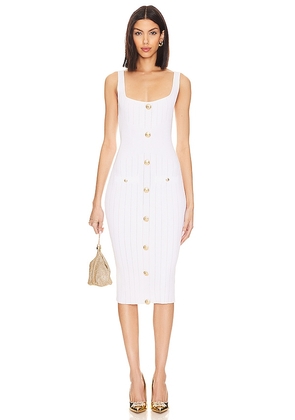 retrofete Laney Dress in White. Size M, S, XL.