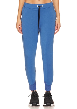 On Sweatpants in Blue. Size M, S, XL, XXL.