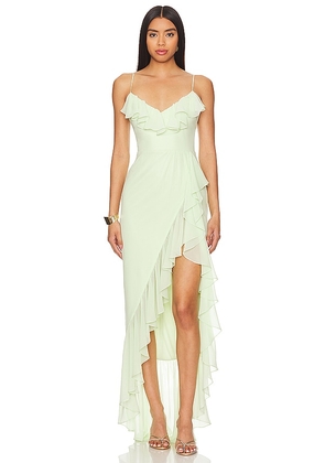 Katie May Valeria Gown in Mint. Size L, S, XL, XS.