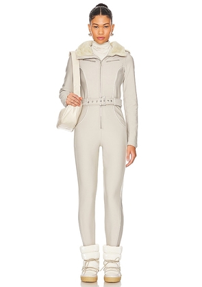 WeWoreWhat Ski Suit in Ivory. Size S, XS.