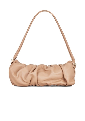 8 Other Reasons Puff Shoulder Bag in Tan.
