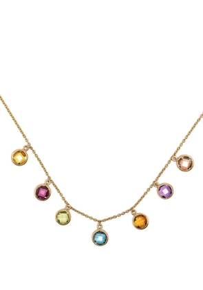 Swayta sha 18kt yellow gold gemstone necklace - Multicolour