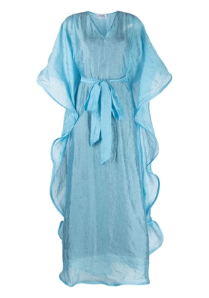 Baruni Begonia kaftan maxi dress - Blue