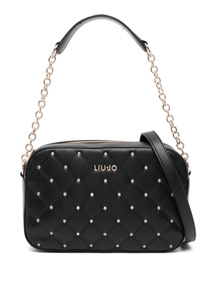 LIU JO crystal-embellished crossbody bag - Black