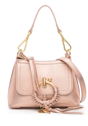 See by Chloé mini Joan leaher crossbody bag - Pink