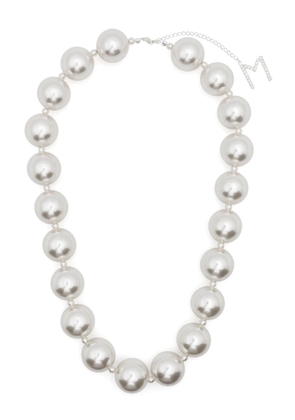 Magda Butrym faux-pearl necklace - White