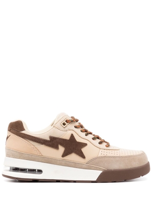 A BATHING APE® Road STA #1 leather sneakers - Brown