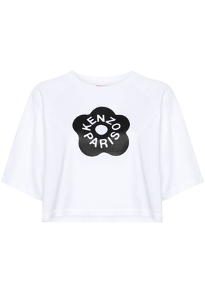 Kenzo Boke Flower 2.0 cropped T-shirt - White