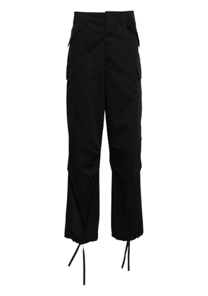 MSGM cotton cargo trousers - Black