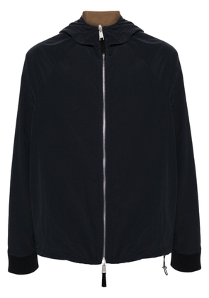 RANRA reversible hooded jacket - Blue