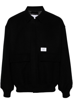 WTAPS JFW-01 zip-up bomber jacket - Black