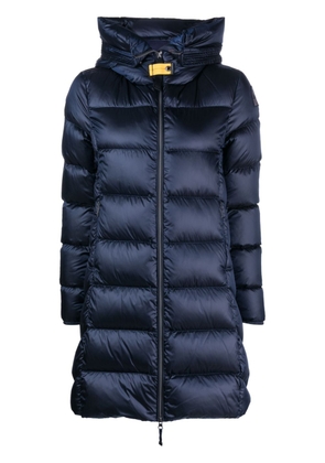 Parajumpers Marion logo-patch puffer coat - Blue
