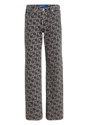 Karl Lagerfeld Jeans mid-rise straight-leg jeans - Grey