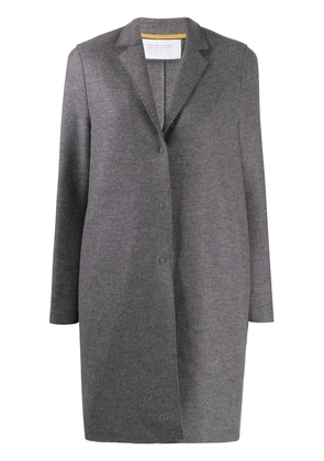 Harris Wharf London single-breasted fitted coat - Grey