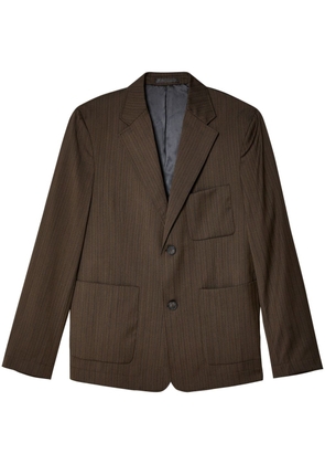mfpen patch-pocket wool blazer - Brown