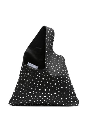 Giuseppe Di Morabito crystal-embellished shoulder bag - Black