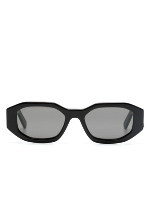 L.G.R Khartoum geometric-frame sunglasses - Black
