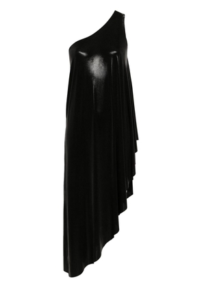 Norma Kamali one-shoulder asymmetric tunic - Black