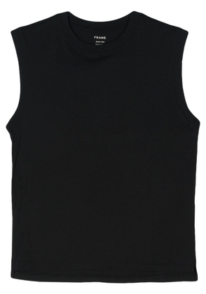 FRAME cotton jersey vest - Black