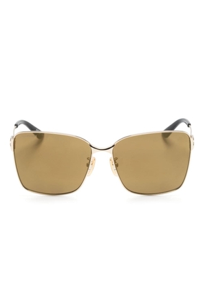 Balenciaga Eyewear BB0338SK square-frame sunglasses - Gold