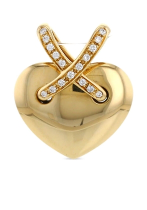 Chaumet 2010 yellow gold Lien diamond pendant