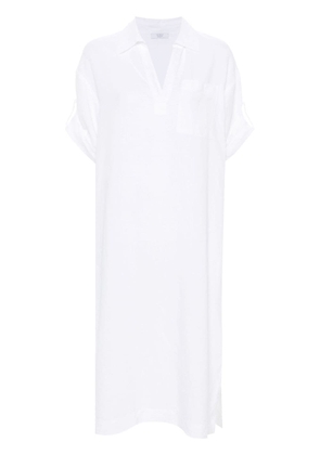 Peserico linen polo dress - White