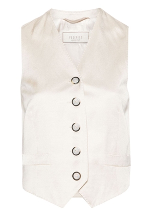 Peserico patch-detail waistcoat - Neutrals