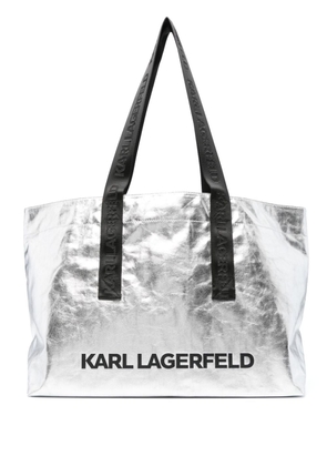 Karl Lagerfeld K/Essential tote bag - Silver