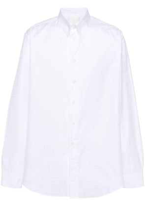 Givenchy 4G-motif cotton shirt - White
